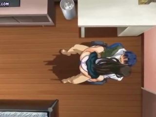 Kjekk anime vixens erting putz
