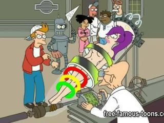 Futurama vs griffins tegar seks video parodi