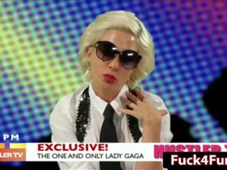 Lover Gaga Gives Head on Larry King Live - Helly Mae Hellfire