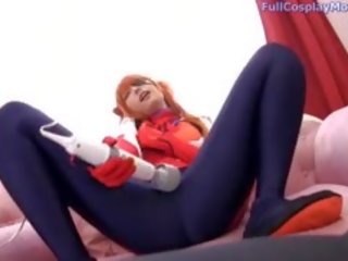 Evangelion asuka pov berpakaian menyerupai karakter seks film film blowhob