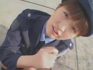 Japonesa fêmea policial broche