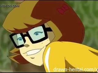 Scooby doo hentai - velma sympathieën het in de bips