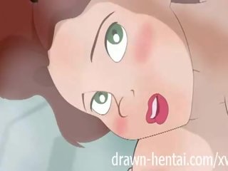 Σίδερο γίγαντας hentai - μπάνιο με annie